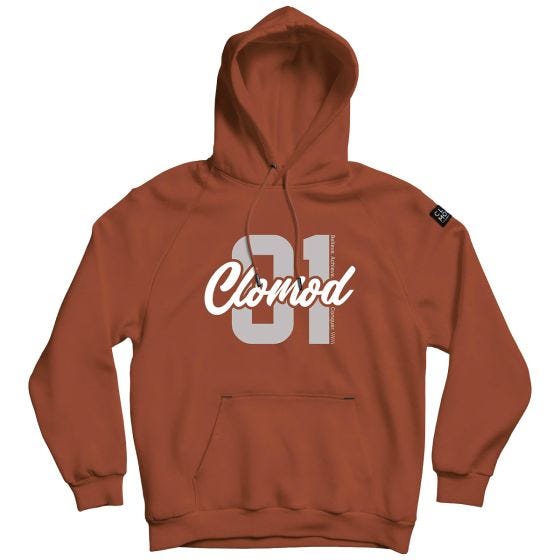 CLOMOD "One" Hoodie - Maroon Red