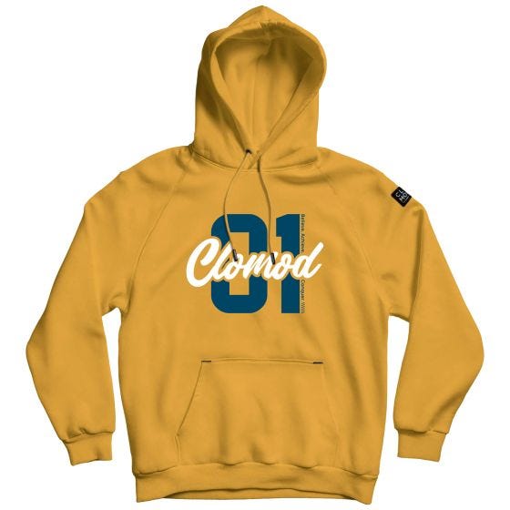 CLOMOD "One" Hoodie - Spicy Mustard Yellow