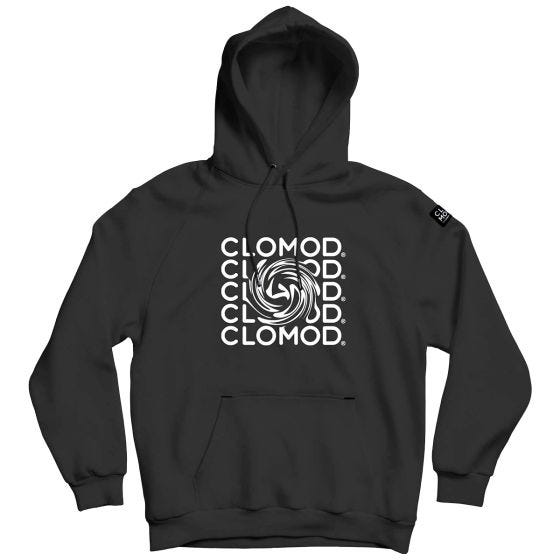 CLOMOD "Twirl" Hoodie - Zwart