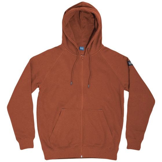 CLOMOD "Blank" Trui met rits - Maroon Red