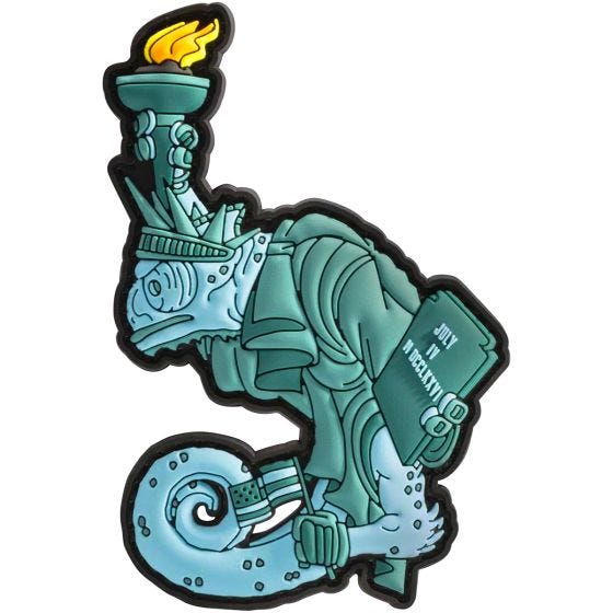 Patchlab Chameleon Liberty Lily Patch Groen