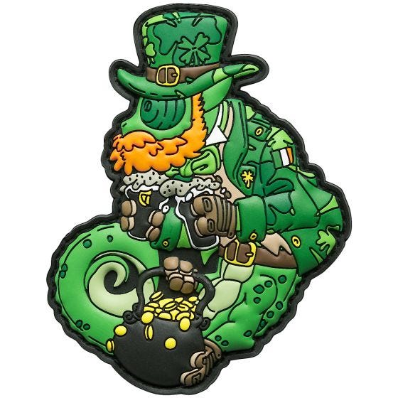 Patchlab Chameleon St. Patrick Patch Groen