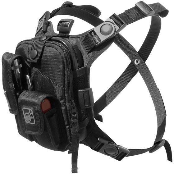 Civilian Covert RG Loader Holster - Zwart