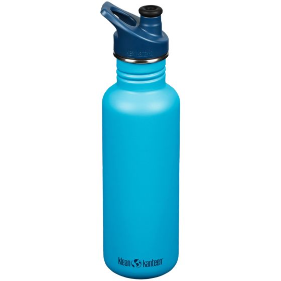 Klean Kanteen Classic Sport Cap Fles 800 ml - Hawaiian Ocean