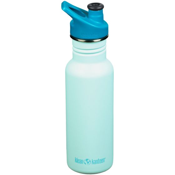 Klean Kanteen Classic Sport Cap Fles 532 ml - Blue Tint