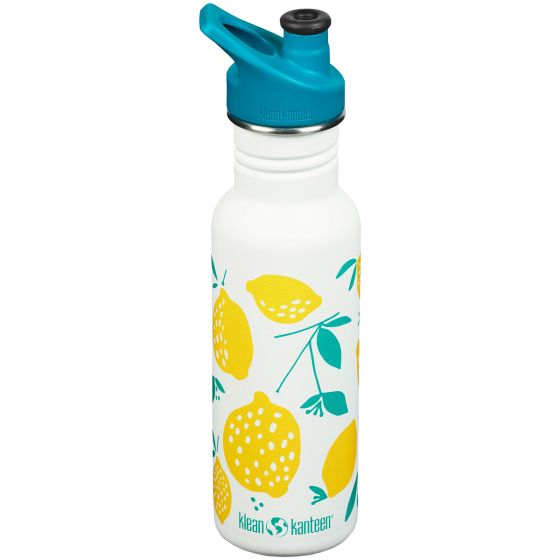 Klean Kanteen Classic Sport Cap Fles 532 ml - Lemon