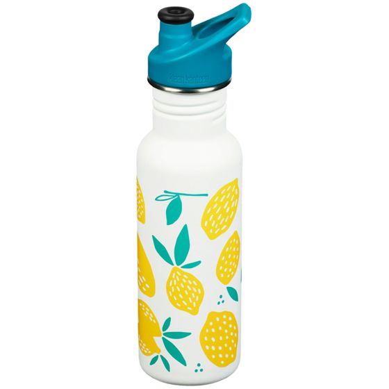 Klean Kanteen Classic Sport Cap Fles 532 ml - Lemon