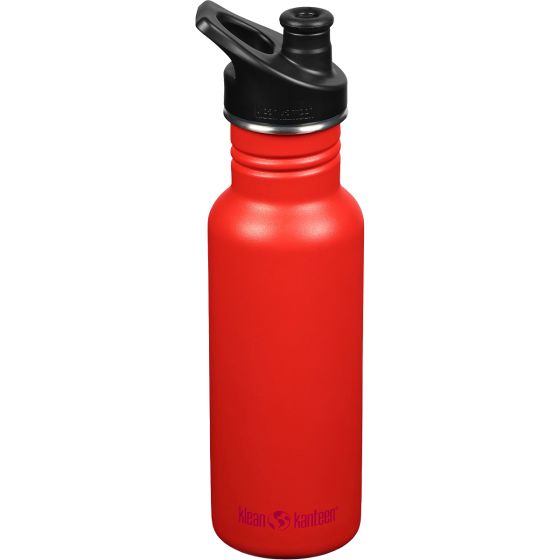 Klean Kanteen Classic Sport Cap Fles 532 ml - Tiger Lilly