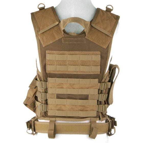 Condor Crossdraw Vest - Coyote Brown