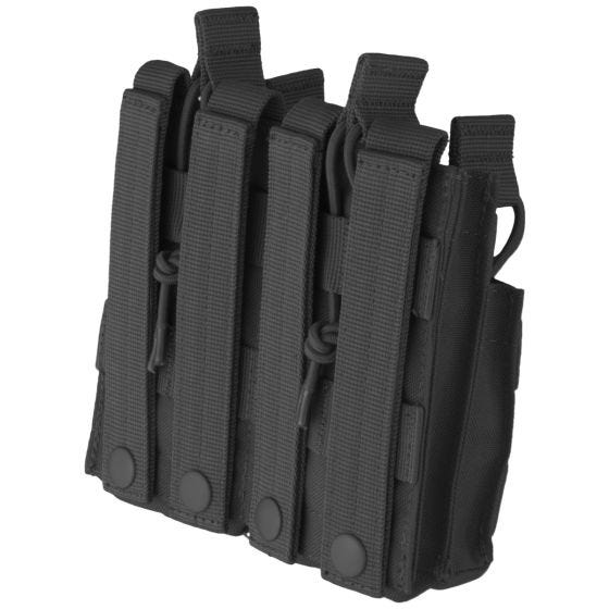 Condor Double Stacker M4/M16 Magazijnbuidel - Zwart