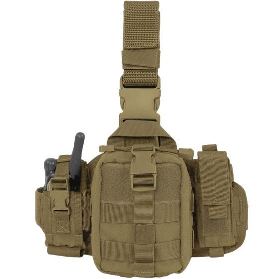 Condor EMT Utiliteitsbeenbevestiging - Coyote Brown
