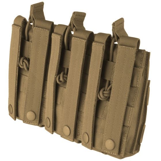 Condor Triple Stacker M4/M16 Magazijnbuidel - Coyote Brown