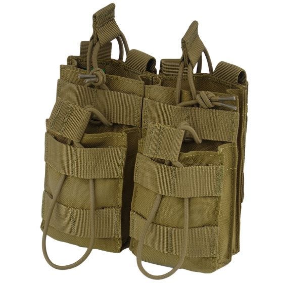 Condor Double Stacker M4/M16 Magazijnbuidel - Coyote Brown