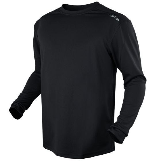 Condor Maxfort Long Sleeve Training Top Basislaag bovenlichaam - Zwart