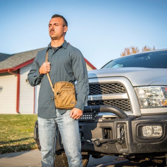 Helikon EDC Schoudertas Compact - Coyote