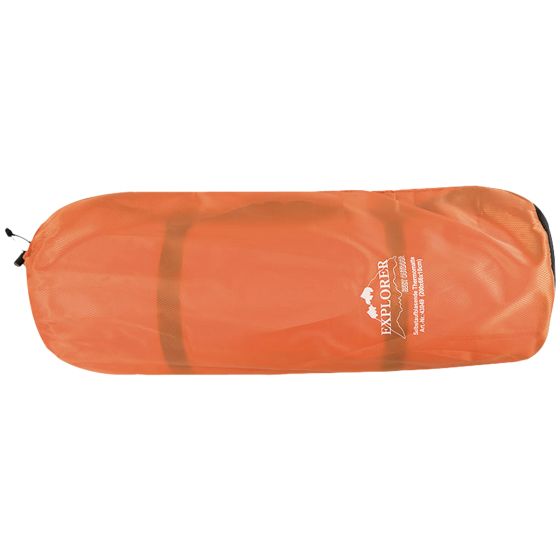 Explorer Zelfopblaasbare Thermische Mat 200x66x10 - Oranje