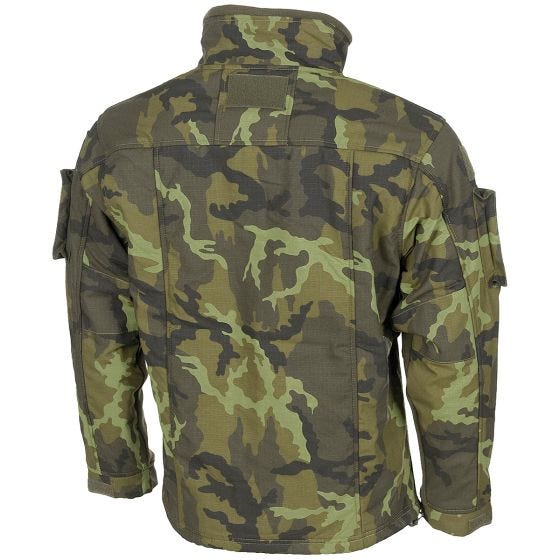 MFH US Combat Fleece Jack - Czech Woodland