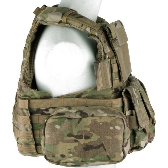 Flyye Force Recon ver. Land Vest met Buidel-set - MultiCam