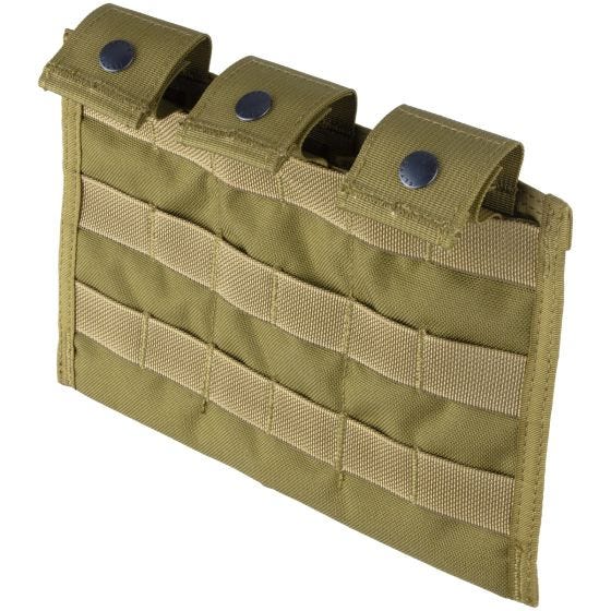 Flyye M4/M16 ver. MI Drievoudige Patroonbuidel MOLLE - Khaki