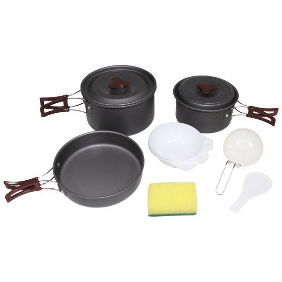 Fox Outdoor Medium Anonized Aluminium Mess-kit