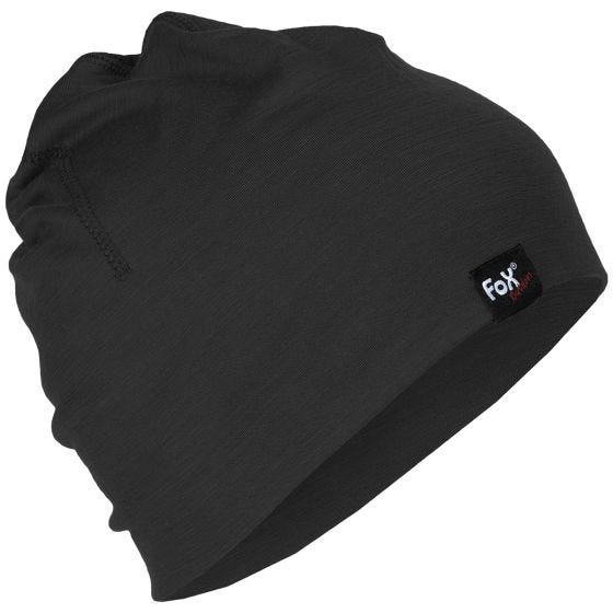 Fox Outdoor Merino Lite Beanie - Zwart