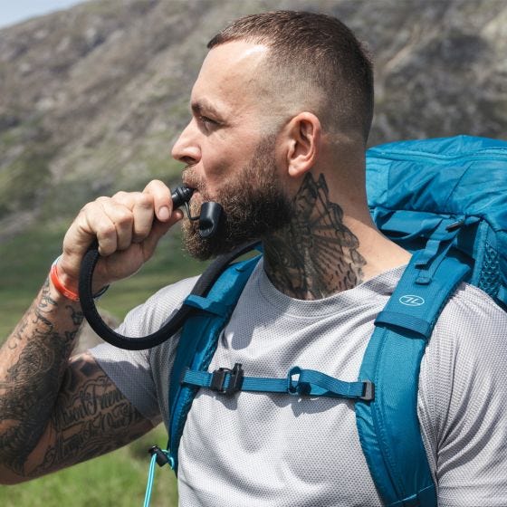 Highlander Mannen Ben Nevis Rugzak 52 L - Grijs