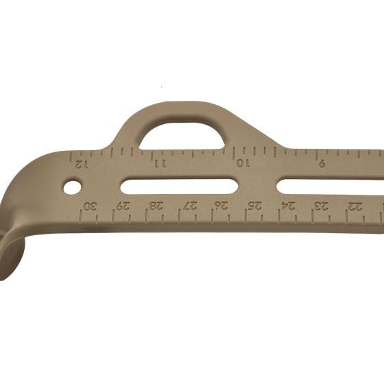 Hazard 4 HardPoint Tandwielrails - Coyote