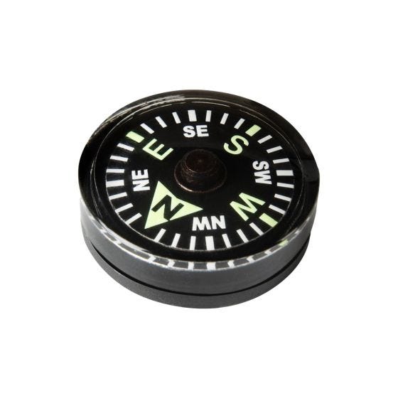 Helikon Large Button Kompas - Zwart
