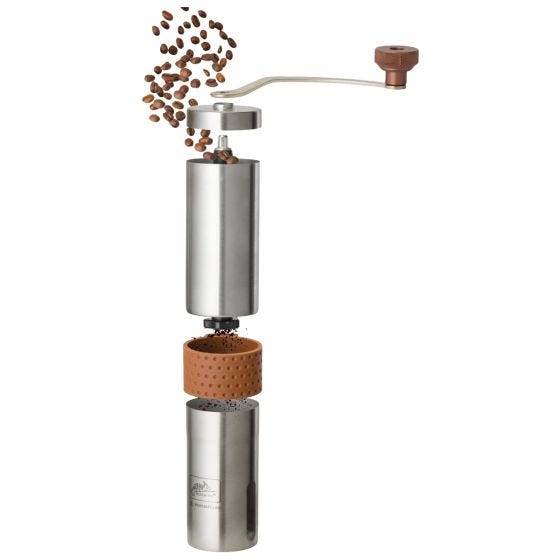 Helikon Camp Hand Coffee Grinder - Roestvrij
