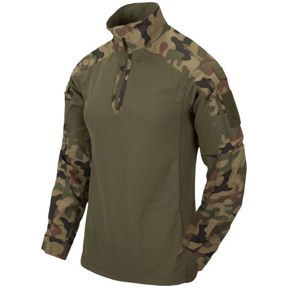Helikon MCDU Combat Overhemd Ripstop - PL Woodland