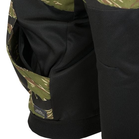 Helikon Rogue Hoodie met ritssluiting - Zwart/Tiger Stripe