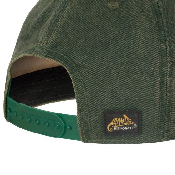 Helikon Shooting Time Petje - Dirty Washed Dark Green / Dirty Washed Kelly Green