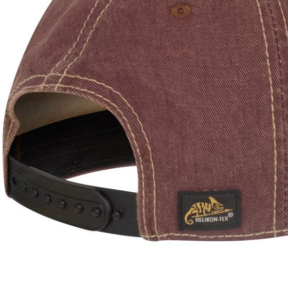Helikon Petje - Dirty Washed Maroon / Dirty Washed Black D
