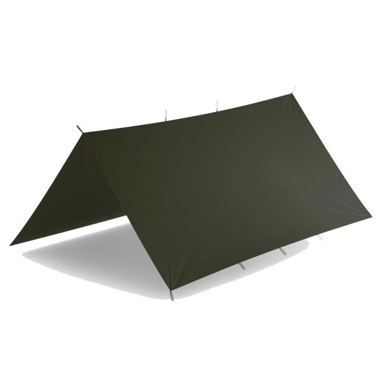 Helikon Supertarp Polyester Ripstop Dekzeil - Taiga Green