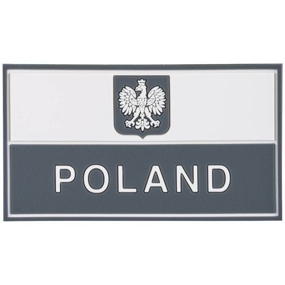 Helikon PVC Poolse vlag patch - Grijs
