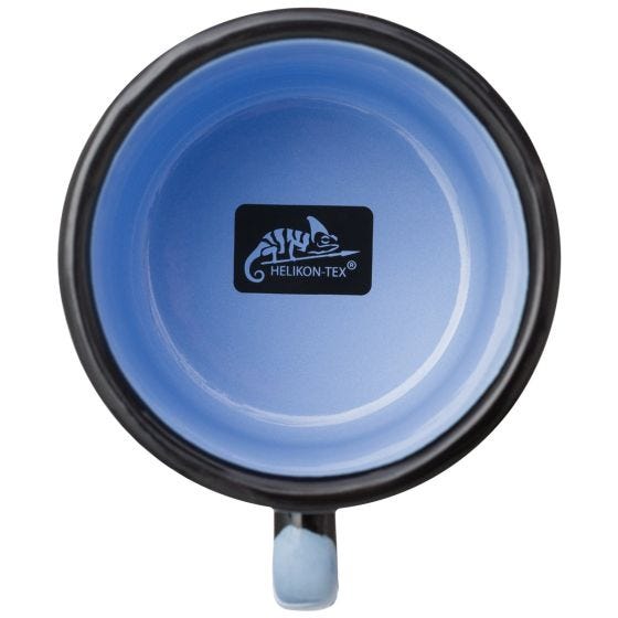 Helikon Wolf Enamel Mok 350 ml - Zwart