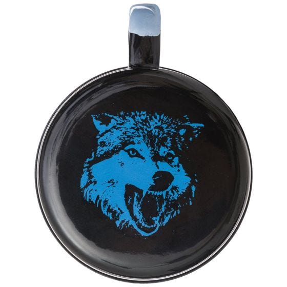 Helikon Wolf Enamel Mok 350 ml - Zwart