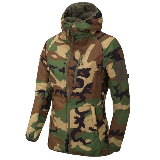 Helikon Wolfhound Hoodiejack Dames - US Woodland
