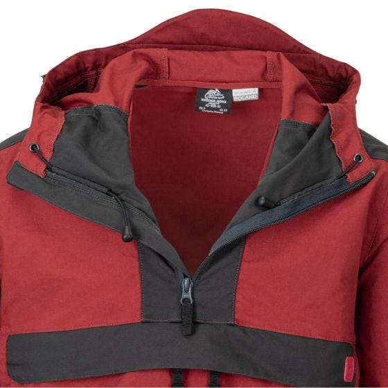 Helikon Woodsman Anorakjas - Crimson Sky/Ash Grey
