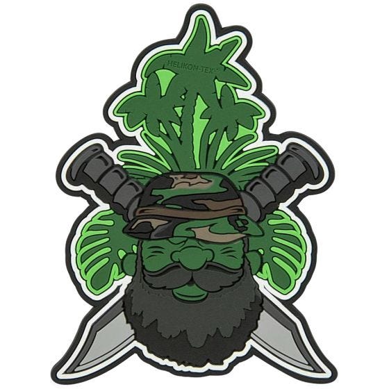 Helikon Beardman Patrol Patch - Olijfgroen