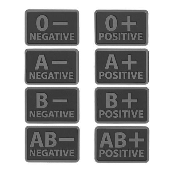 Helikon Bloedpatch Set van Twee Zwart