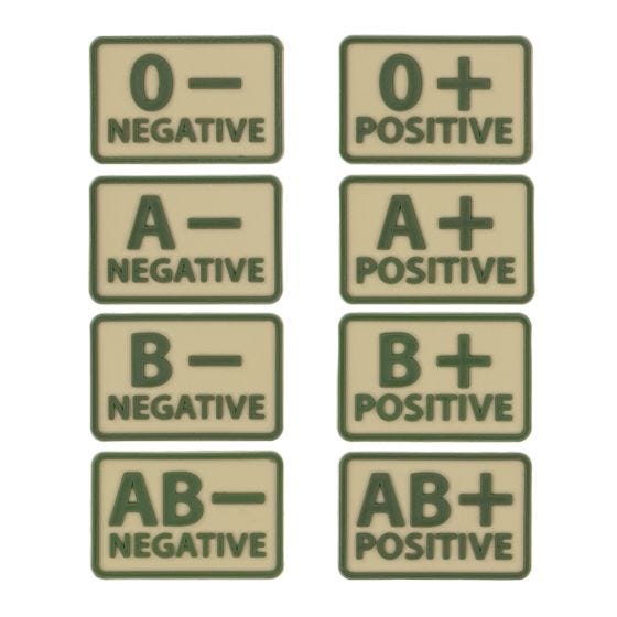 Helikon Bloedpatch Set van Twee Khaki