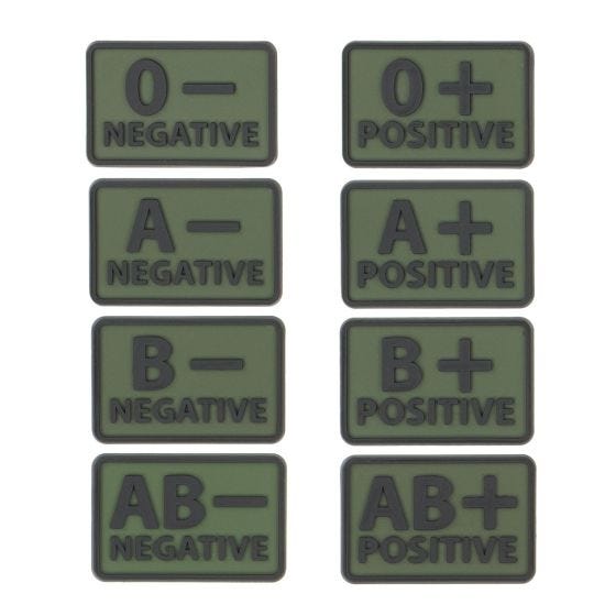 Helikon Bloedpatch Set van Twee Olijfgroen