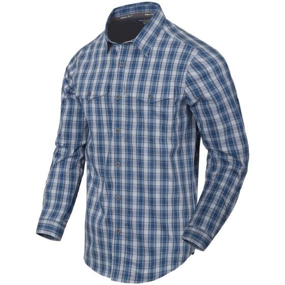 Helikon Covert Concealed Carry Plaid Overhemd - Ozark Blue