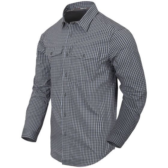 Helikon Covert Concealed Carry Checkered Overhemd - Phantom Grey