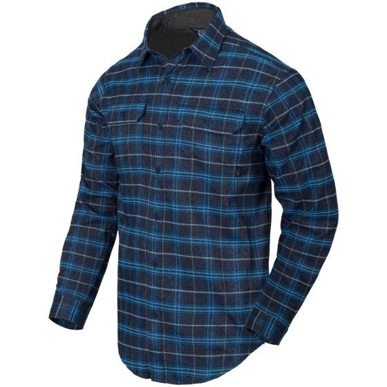 Helikon GreyMan Plaid Overhemd - Blue Stonework