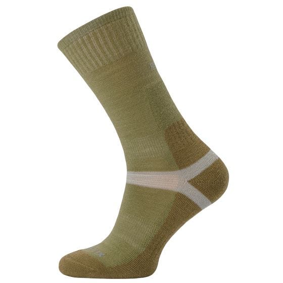 Helikon Merino Sokken - Olijf/Coyote