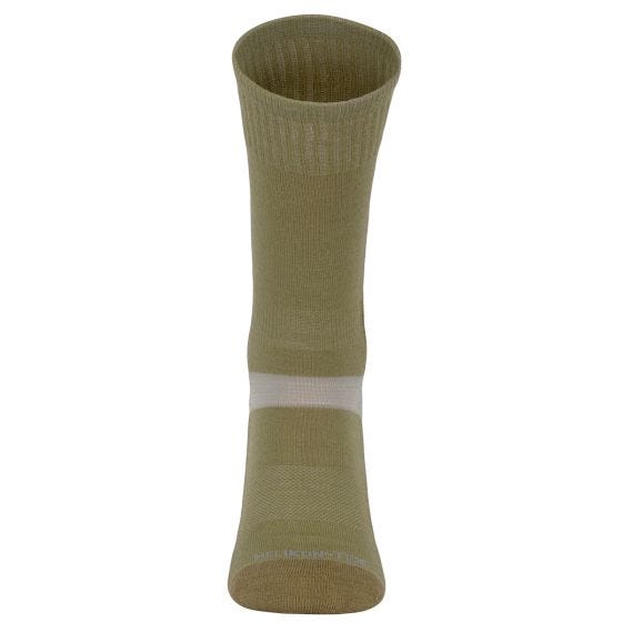 Helikon Merino Sokken - Olijf/Coyote