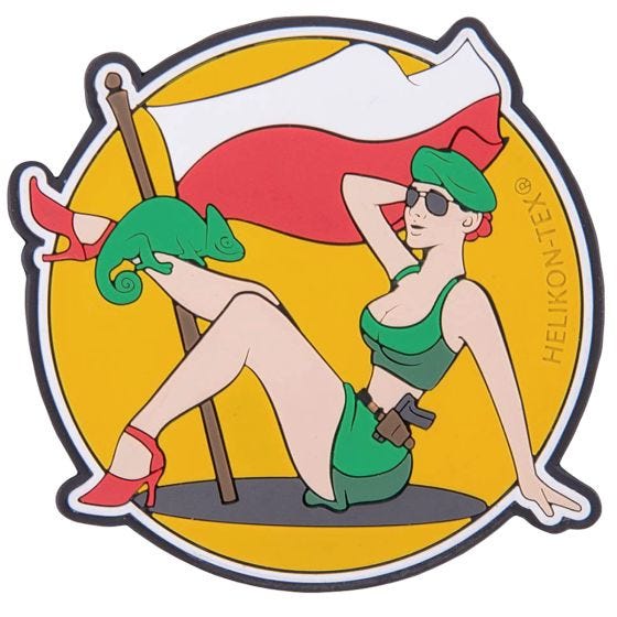 Helikon Polish Girl Patch - Geel