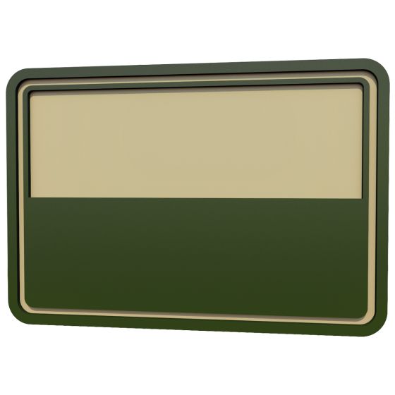 Helikon Polish Subdued Vlagpatch Set van Twee Khaki